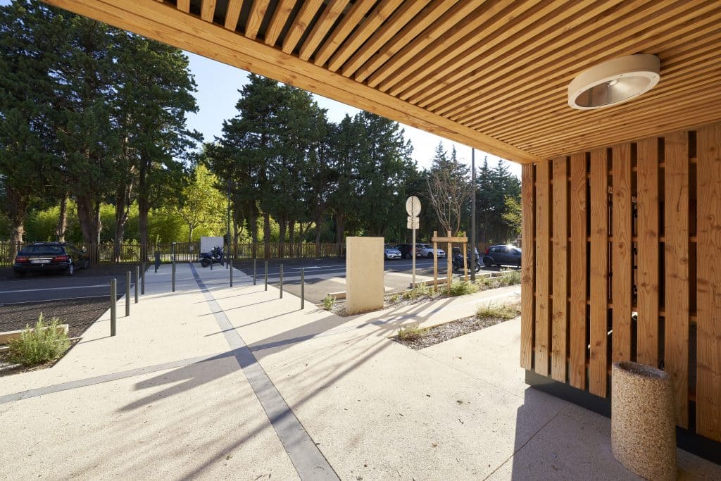 Bâtiment vert | Plateforme de pédopsychiatrie Écoquartier | ECOTEAM - Auvergne Rhône-Alpes