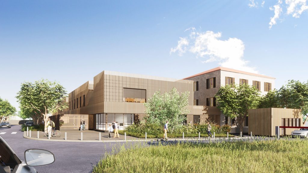 Construction clé en main pédopsychiatrie | Hôpital Casanova | ECOTEAM - Auvergne Rhône-Alpes